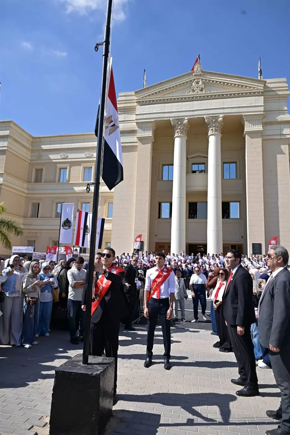 رئيس جامعة القاهرة الأهلية يفتتح العام الدراسي الجديد2026/2027