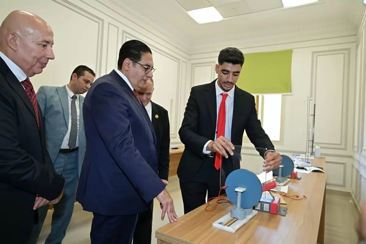 رئيس جامعة القاهرة الأهلية يفتتح العام الدراسي الجديد2026/2027