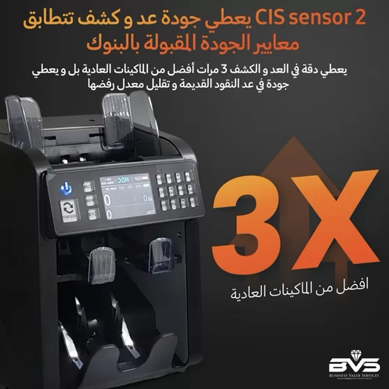 حساسا CIS داخل ماكينة عد نقود بجودة بنكية