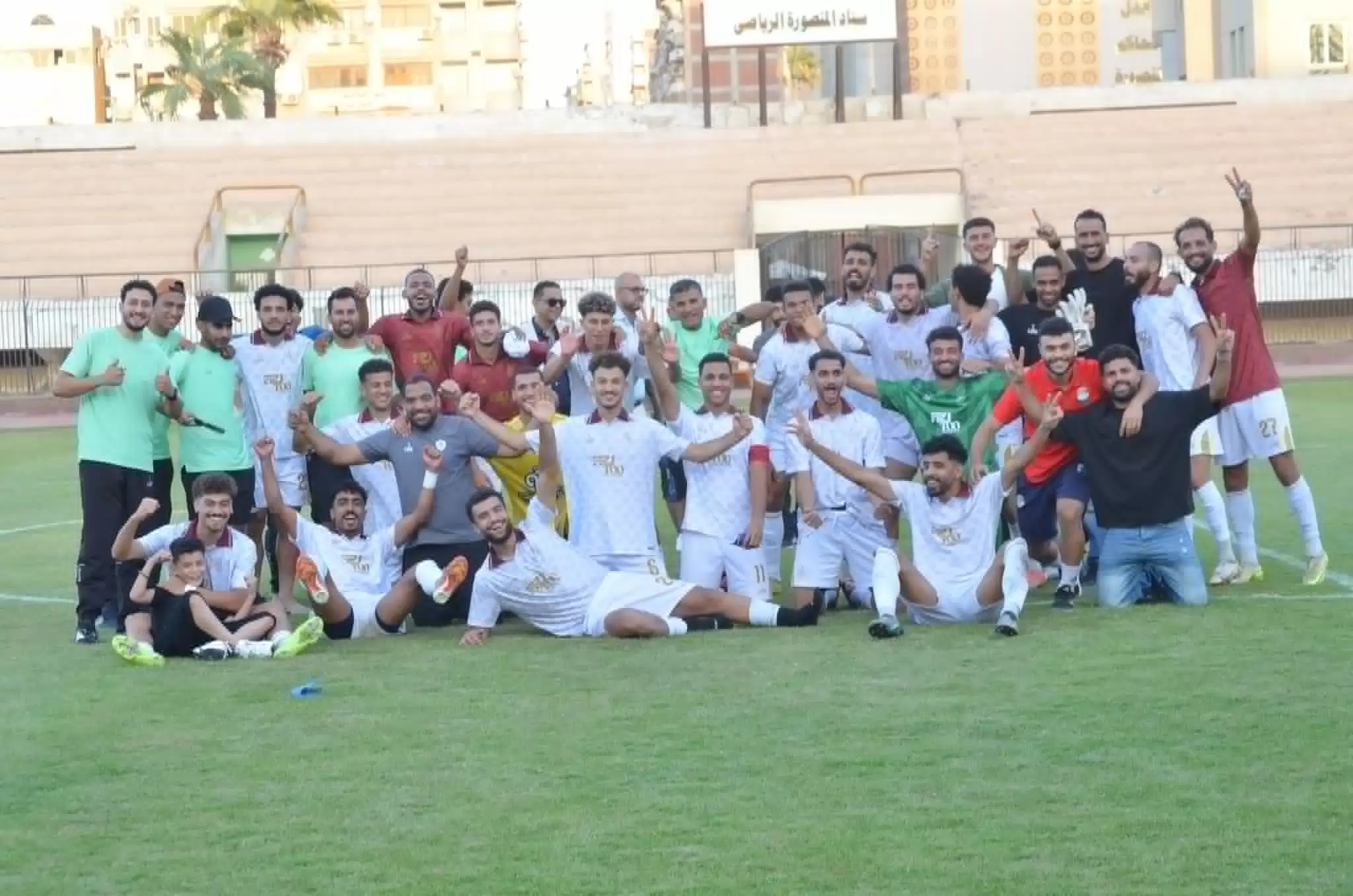 النصرحطم بني سويفوالترسانه تخطي الاعلاميين والتامين اخرج الماليه