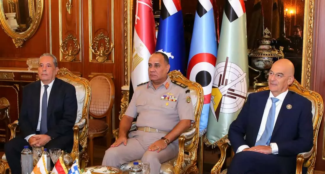 مصر تستضيف الإجتماع الثلاثى السادس لوزراء دفاع مصر واليونان وقبرص