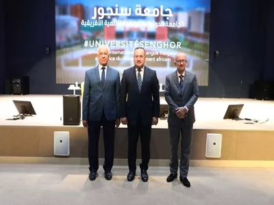 وزير التعليم العالي يتفقد مقر جامعة سنجور ببرج العرب بالإسكندرية