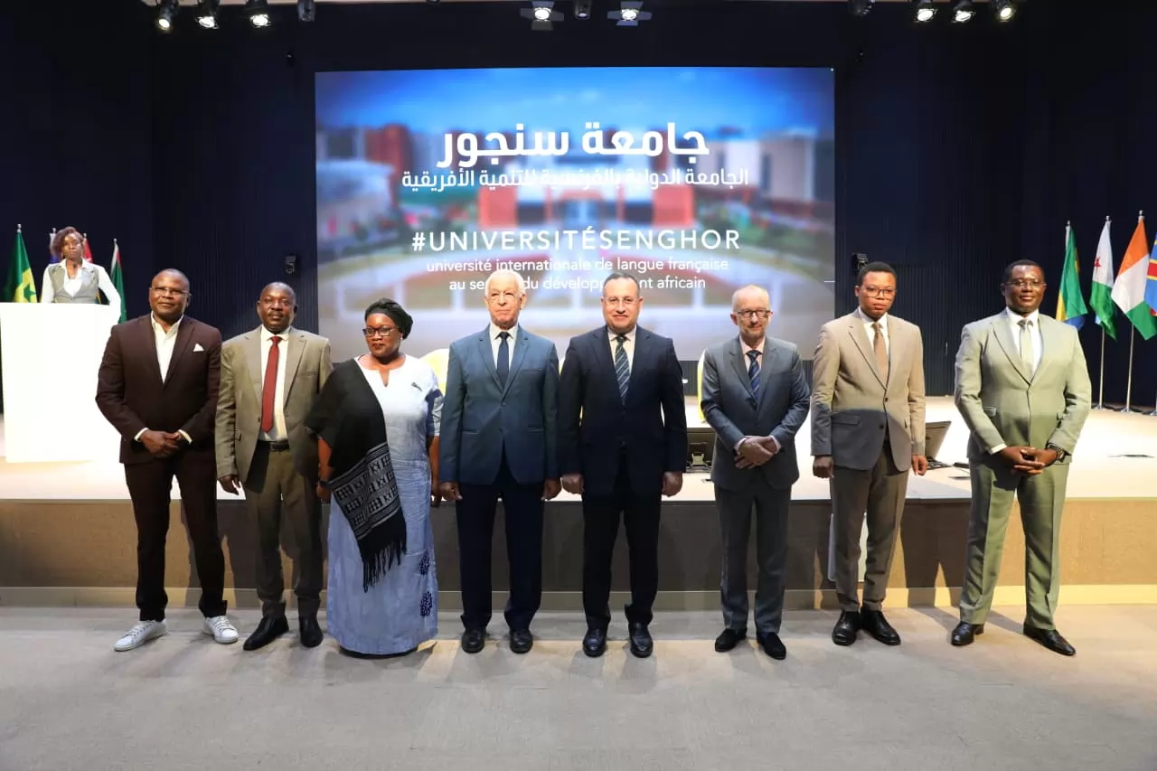 وزير التعليم العالي يتفقد مقر جامعة سنجور ببرج العرب بالإسكندرية