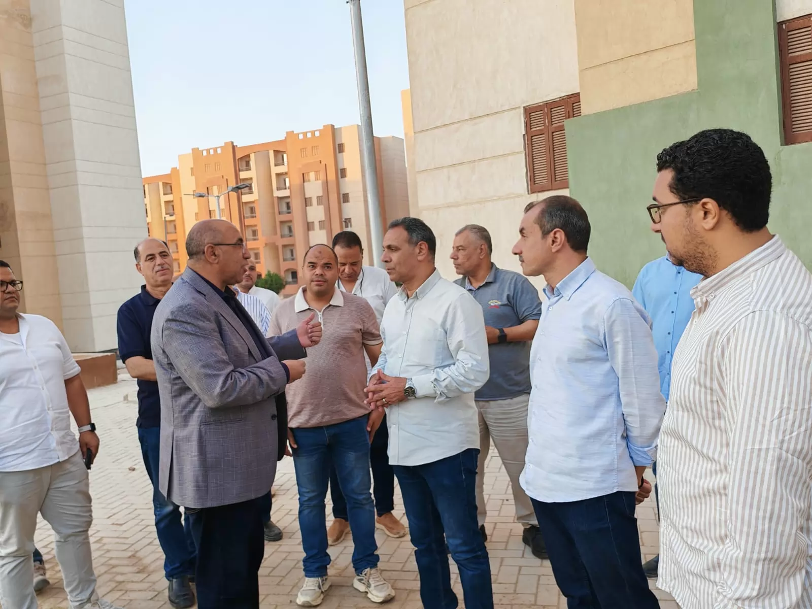 تفاصيل جولة قيادات المجتمعات العمرانية بأخميم الجديدة