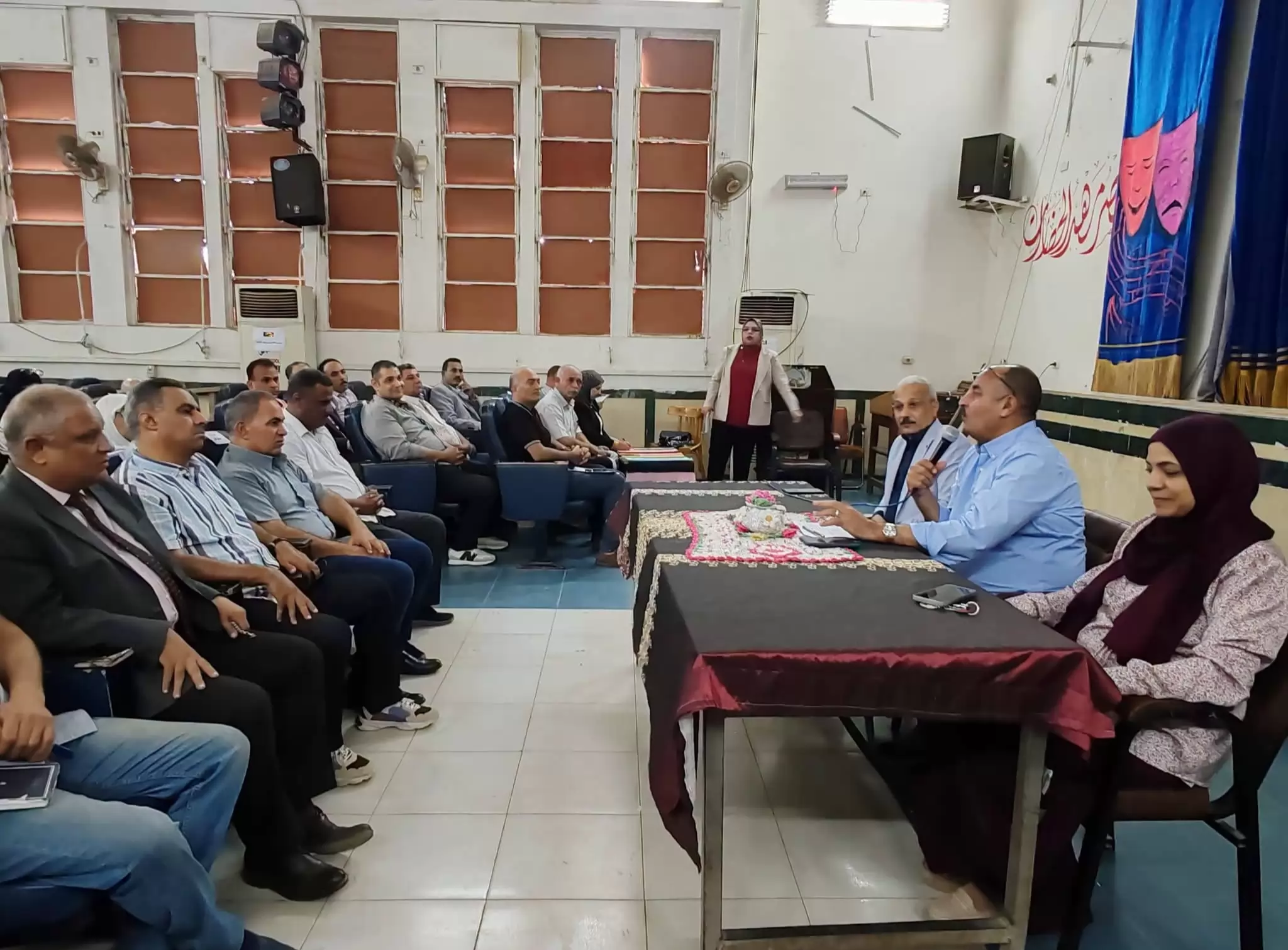 مدير تعليم المنيا يشدد: الانضباط والمتابعة والحلول على أرض الواقع