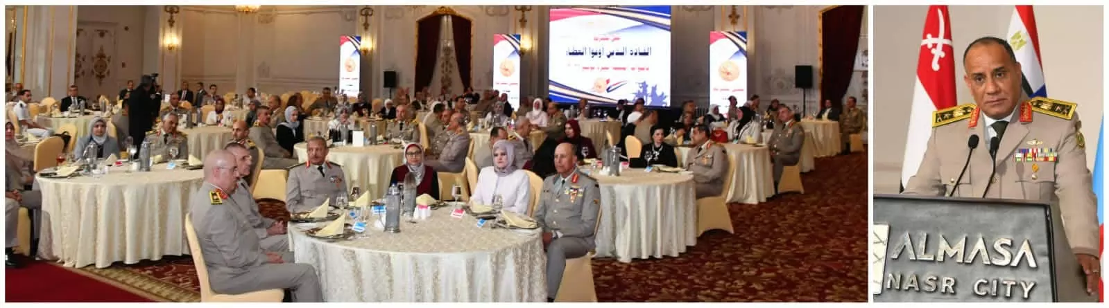 وزير الدفاع يكرم عدداً من القادة الذين أوفوا العطاء بالقوات المسل