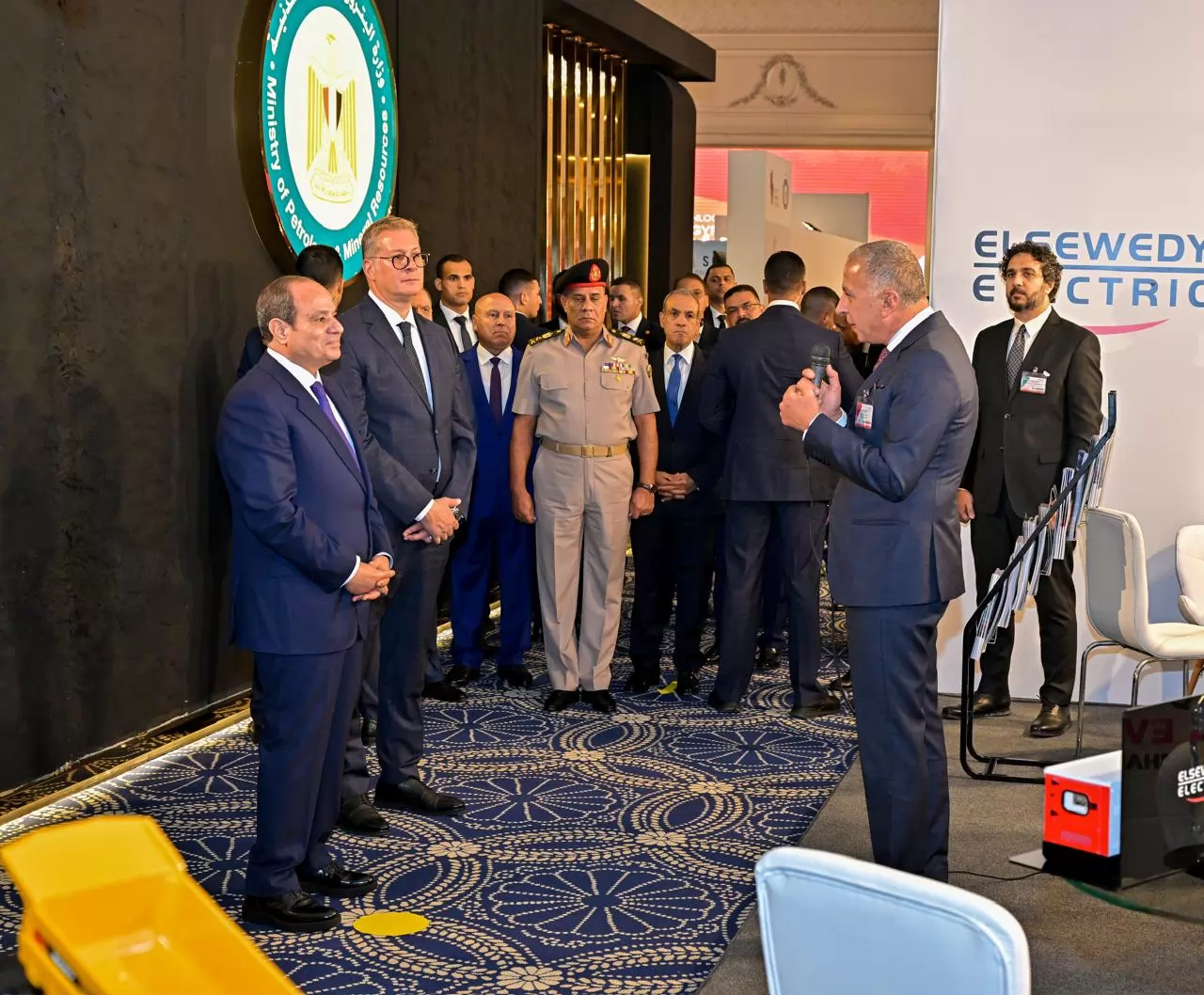 وزير البترول: قطاع التعدين يحظى بدعم مستمر من فخامة الرئيس السيسي