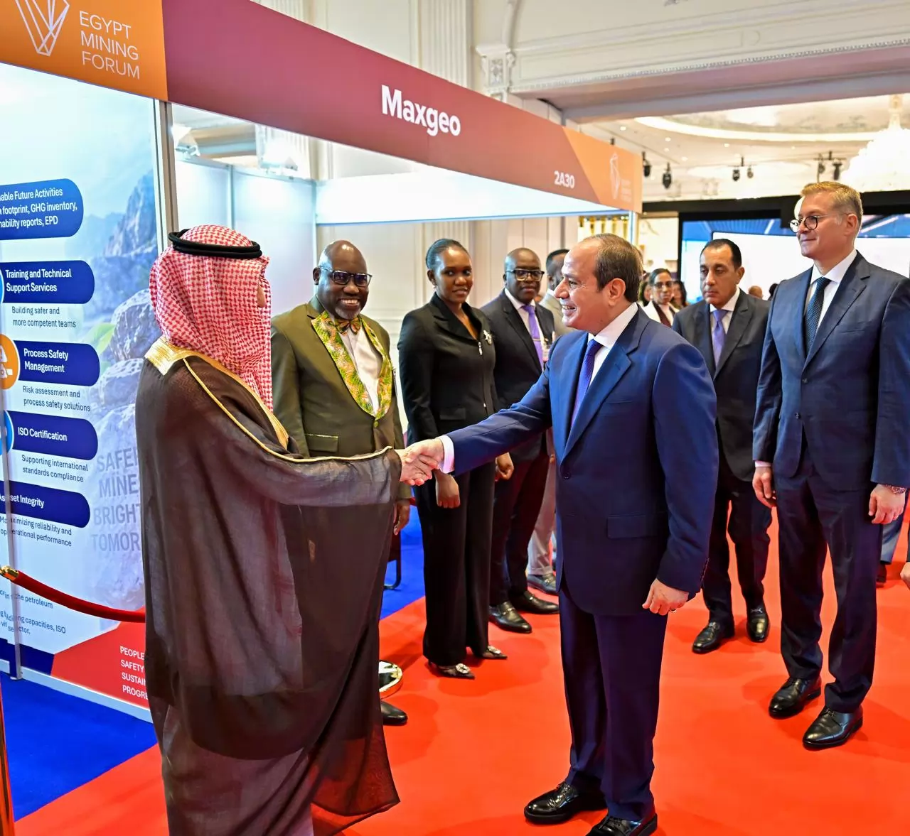 وزير البترول: قطاع التعدين يحظى بدعم مستمر من فخامة الرئيس السيسي