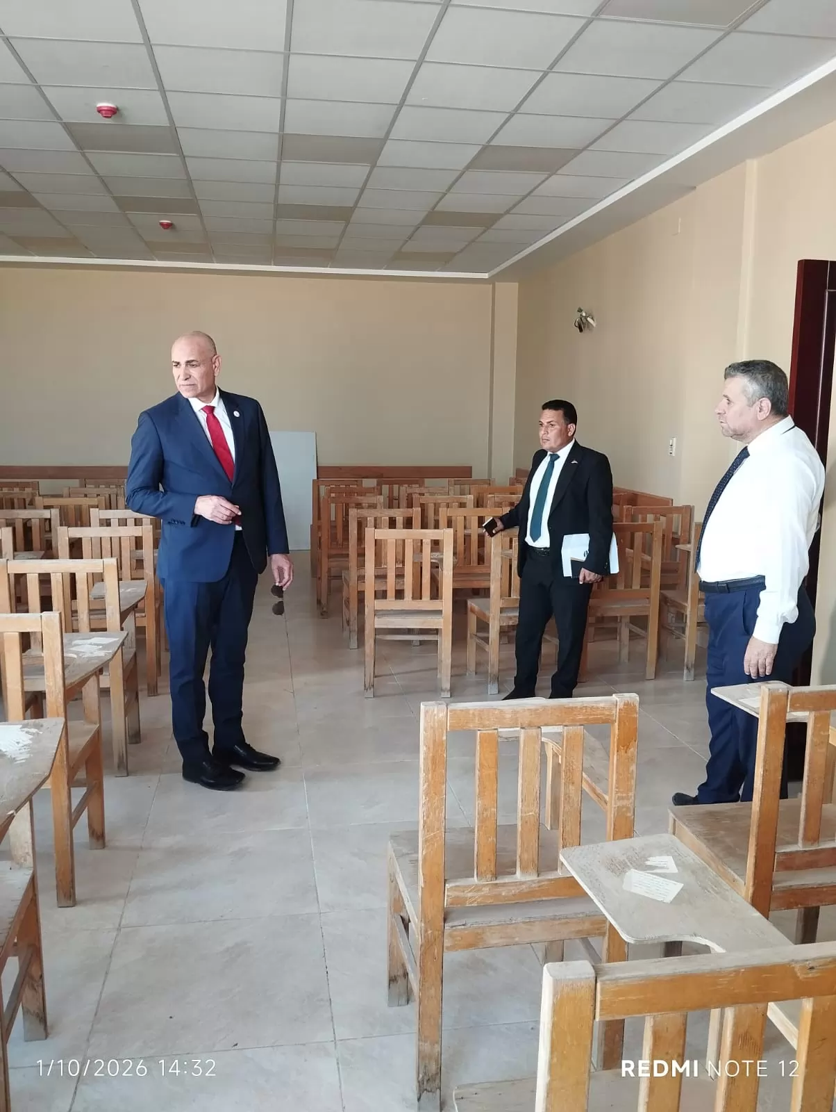 رئيس جامعة السادات يتابع التشطيبات النهائية بالجامعة الجديدة