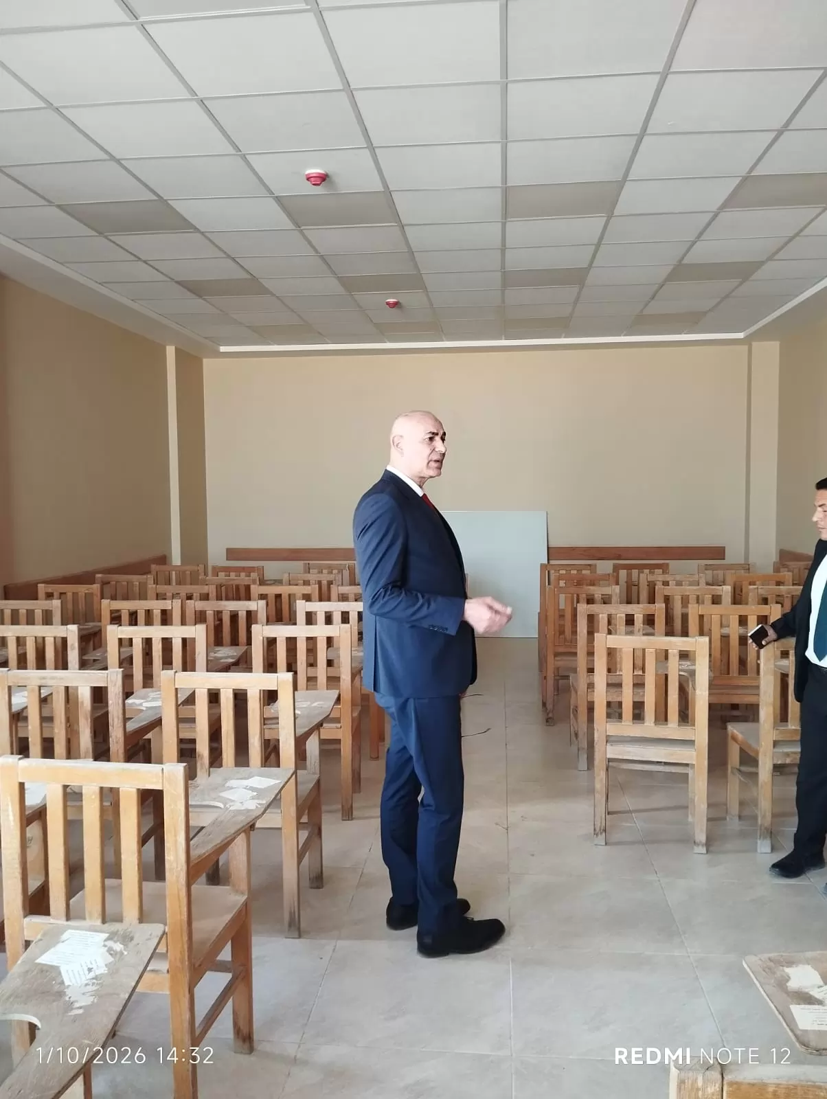 رئيس جامعة السادات يتابع التشطيبات النهائية بالجامعة الجديدة