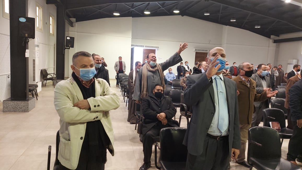 الرئيس العام للكنائس الرسولية في المنيا يفتتح وحدة عناية مركزة في مغاغة 