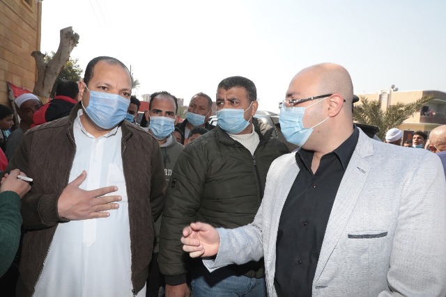  محافظ بنى سويف يفتتح مسجد النور بقرية إهوة.. بالصور