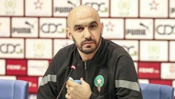 وليد الركراكي مدرب المغرب