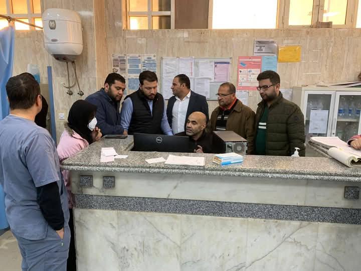 تطبيق نظام الباكس الإلكترونى بمستشفى الضبعة المركزى 