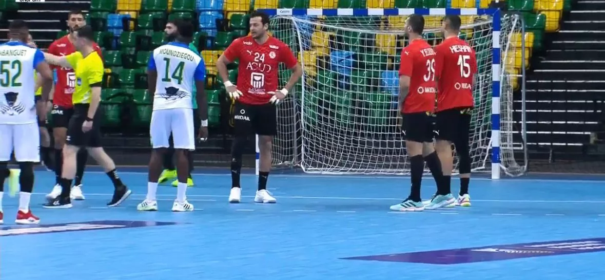 مصر تستهل مشوارها بأمم إفريقيا لليد بفوز كبير على الجابون 