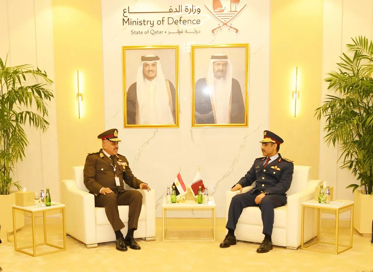 رئيس الأركان يعود إلى مصر عقب مشاركته فى معرض الدوحة "ديمدكس-2026" 
