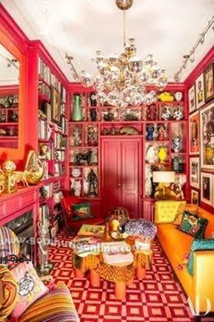 اللون الارجواني يصنع كلاسيكيه منزلك