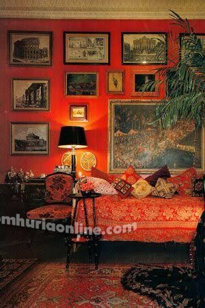 اللون الارجواني يصنع كلاسيكيه منزلك