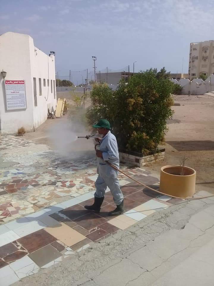 زراعة البحرالأحمر مستمرون فى حملات الرش ومقاومة الحشرات والبعوض ..صور 