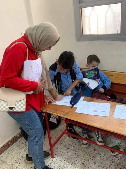 انشطة ثقافية وتوعوية لطلبة مدارس ههيا  