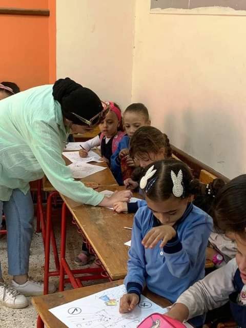 انشطة ثقافية وتوعوية لطلبة مدارس ههيا  