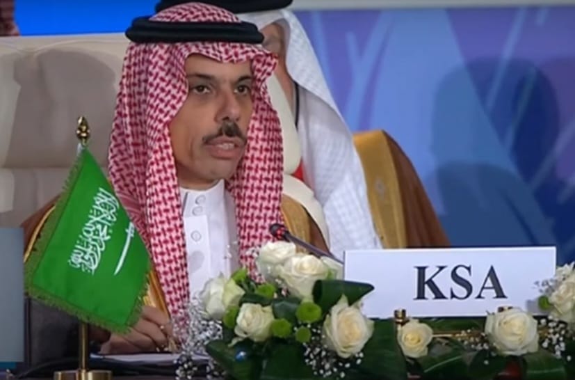 وزير الخارجية السعودي الأمير فيصل بن فرحان