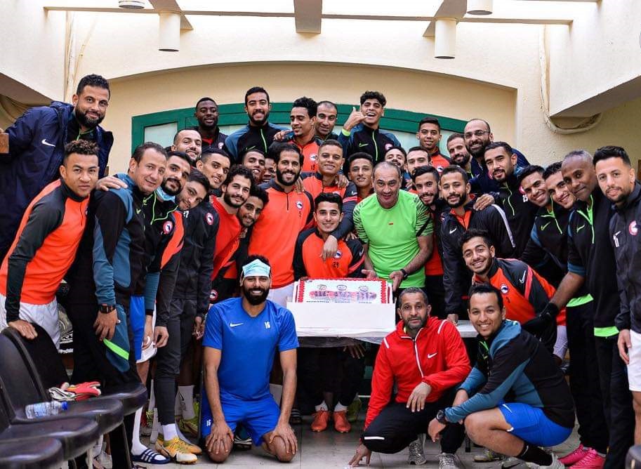 شاهد احتفال نادى فيوتشر بنجومه الدوليين بعد انضمامهم للمنتخب.. صور