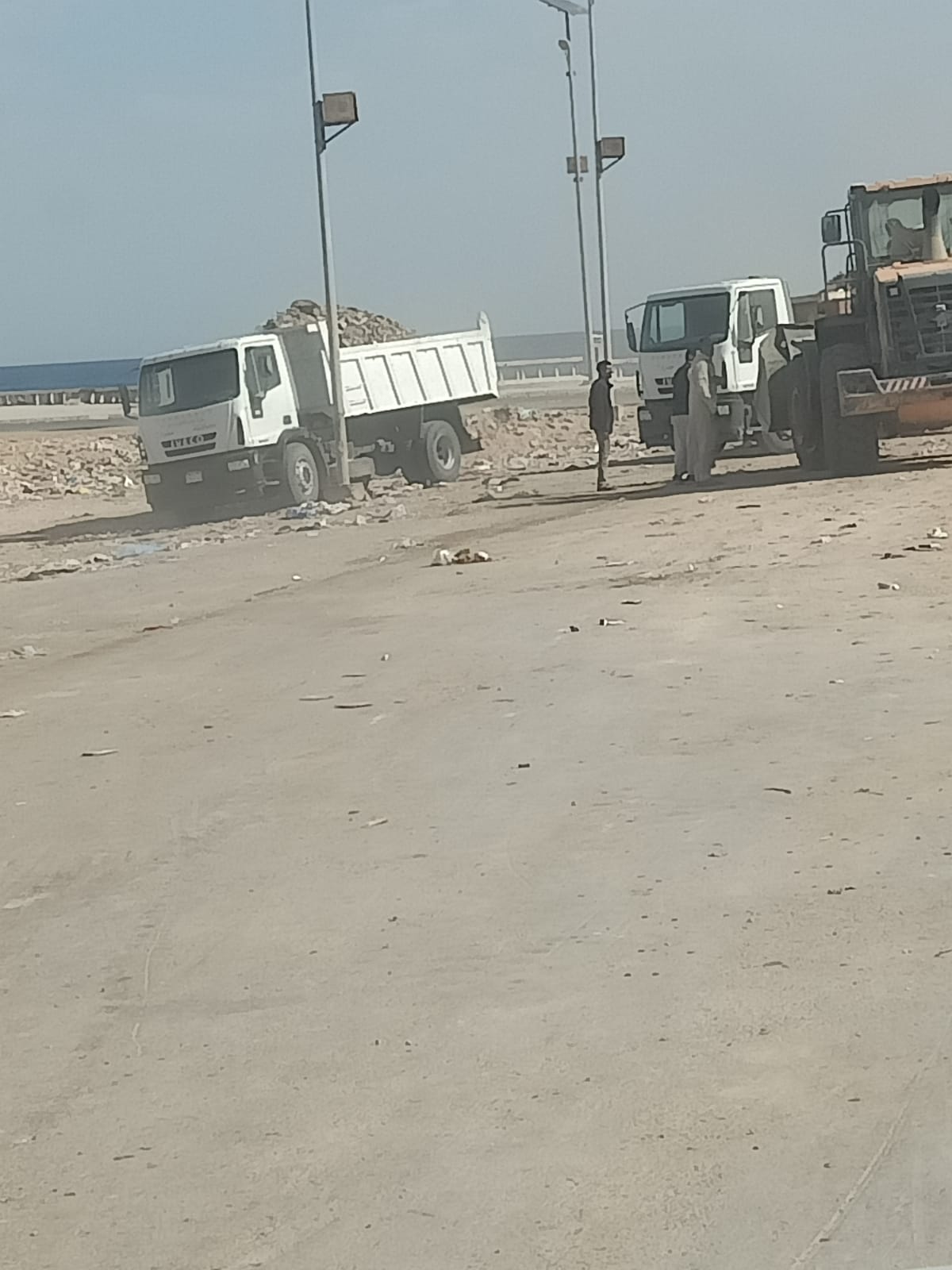 تكثيف اعمال النظاف والتجميل بمدن مطروح 