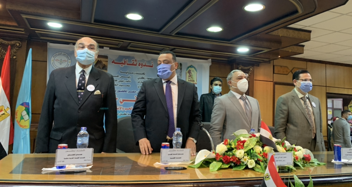 د ذكى : مصر تخوض معركة الوعى فى مواجهة حروب الجيل الرابع-صور