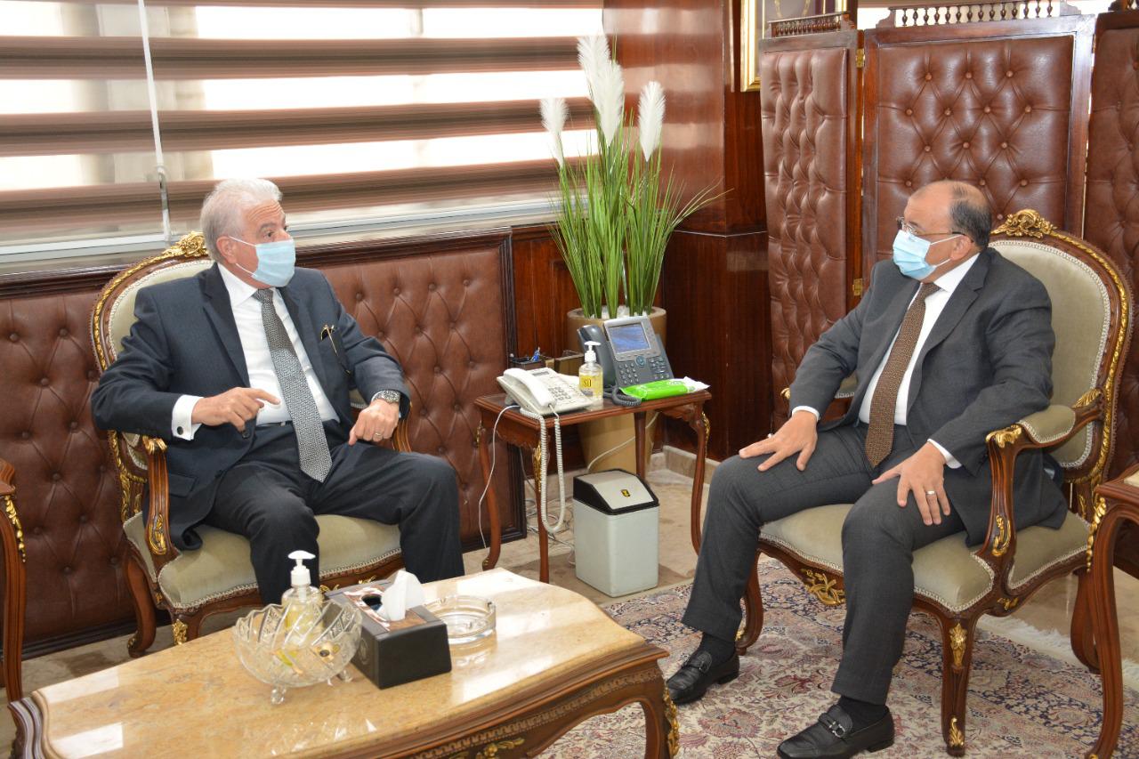 وزير التنمية المحلية ومحافظ جنوب سيناء