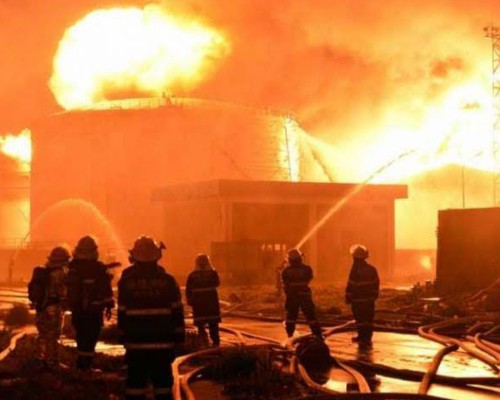 السيطرة على حريق في 