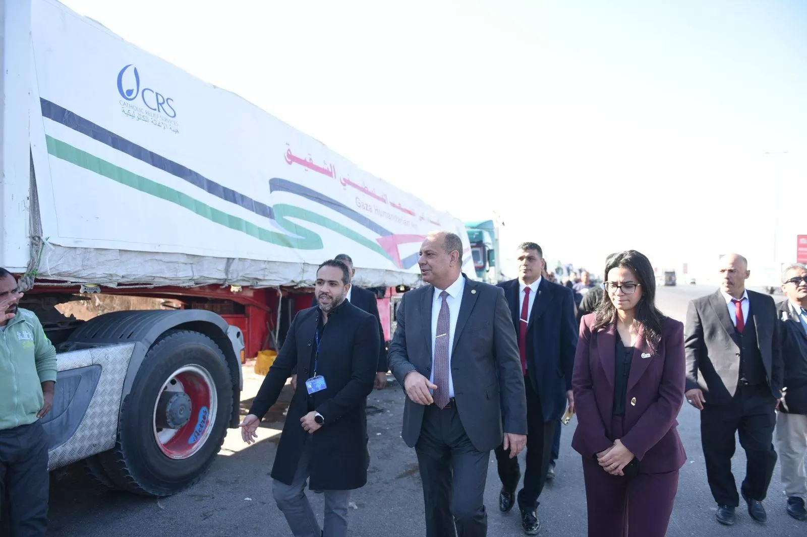 التموين تطلق القافلة الـ(15) من المساعدات الإغاثية إلى غزة بالتعاون مع هيئة الإغاثة الكاثوليكية 