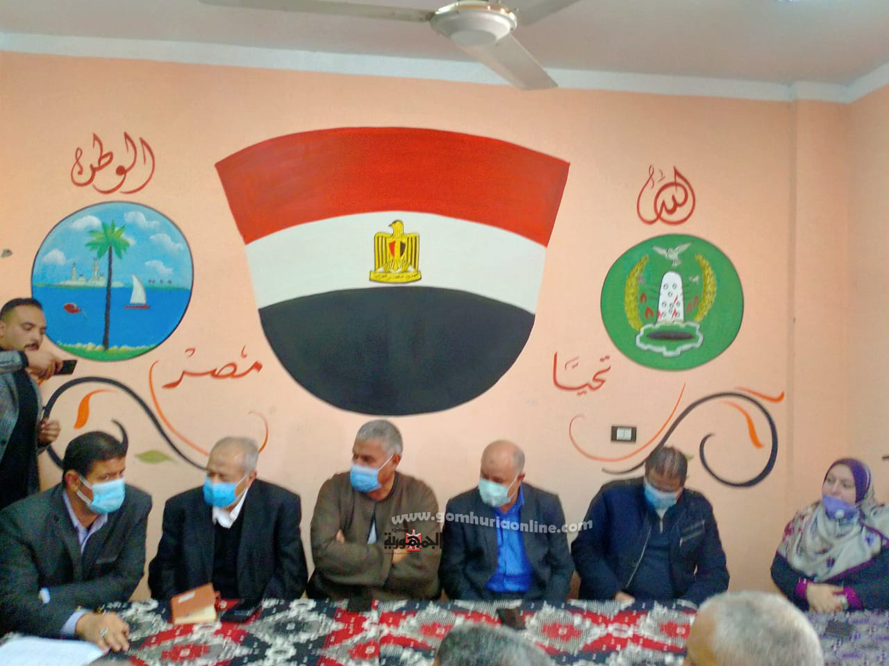 رئيس مدينة اشمون في لقاء جماهيري بحضور النواب بجريس