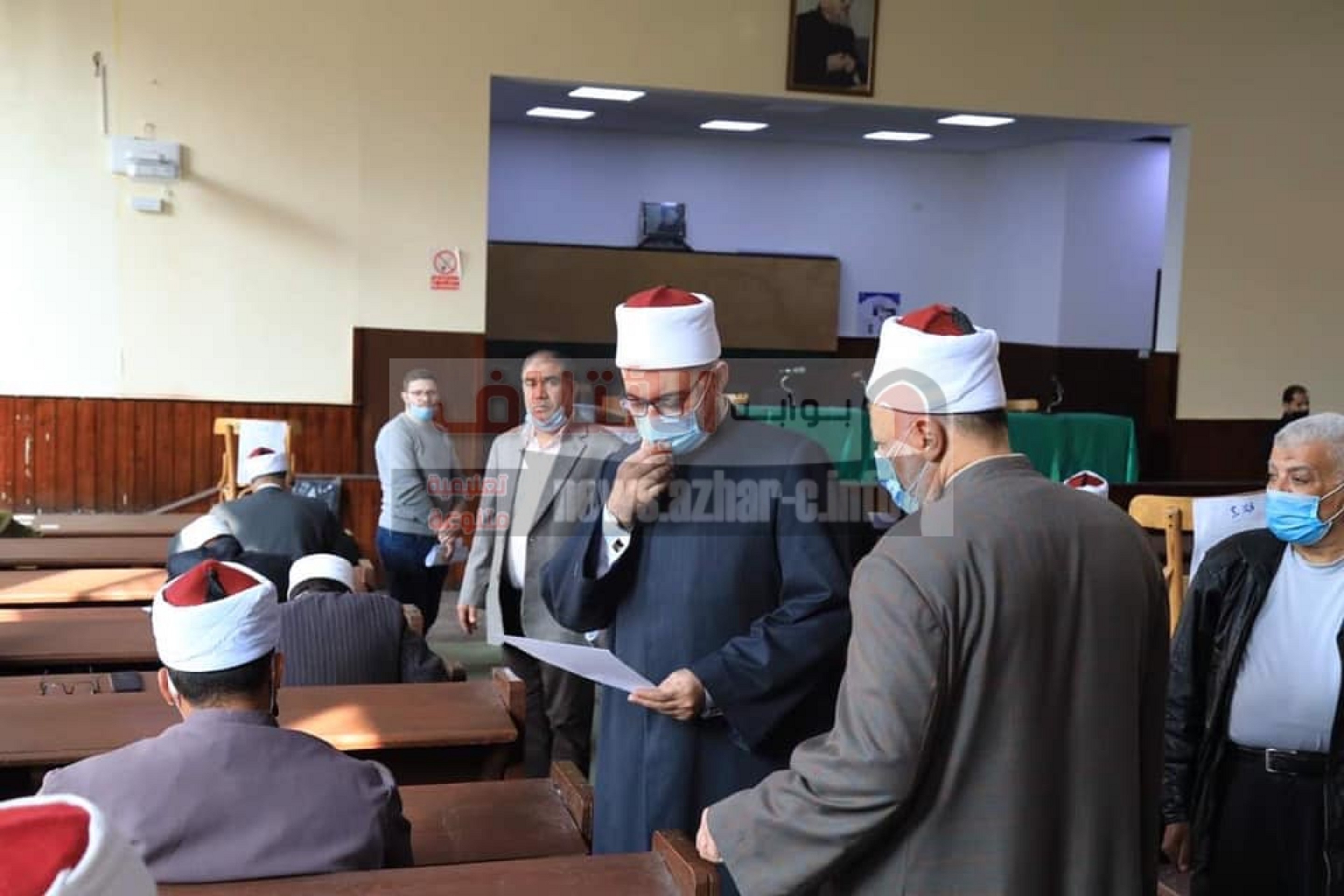 مجمع البحوث الإسلامية  الأزهر الشريف   الاختبارات التحريرية للوعاظ  الابتعاث لشهر رمضان المبارك 
