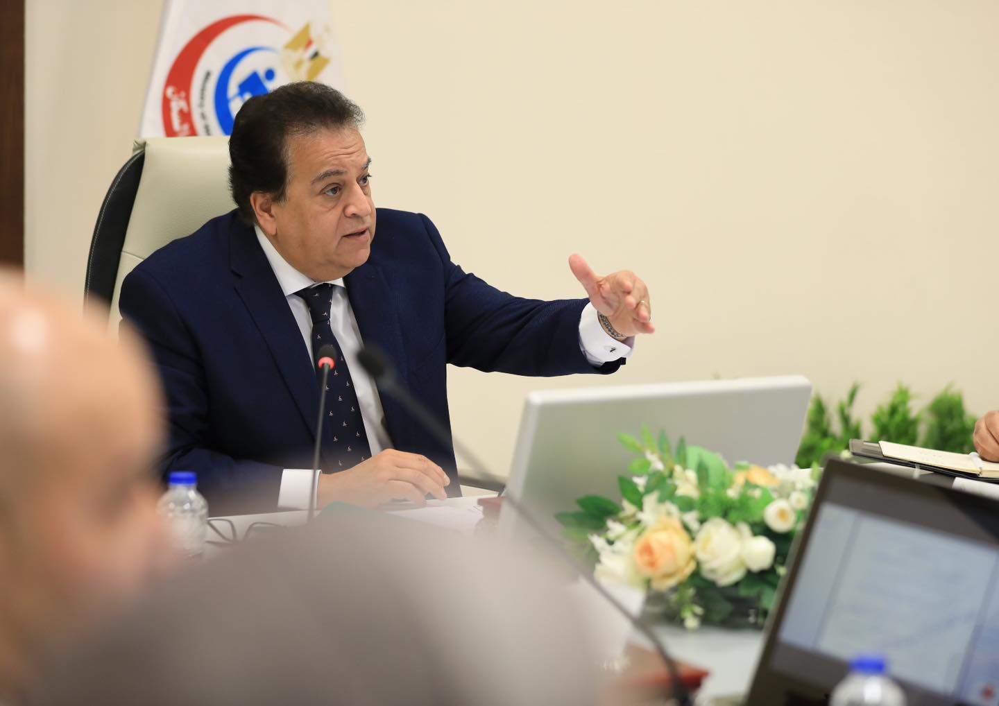 الدكتور خالد عبدالغفار وزير الصحة
