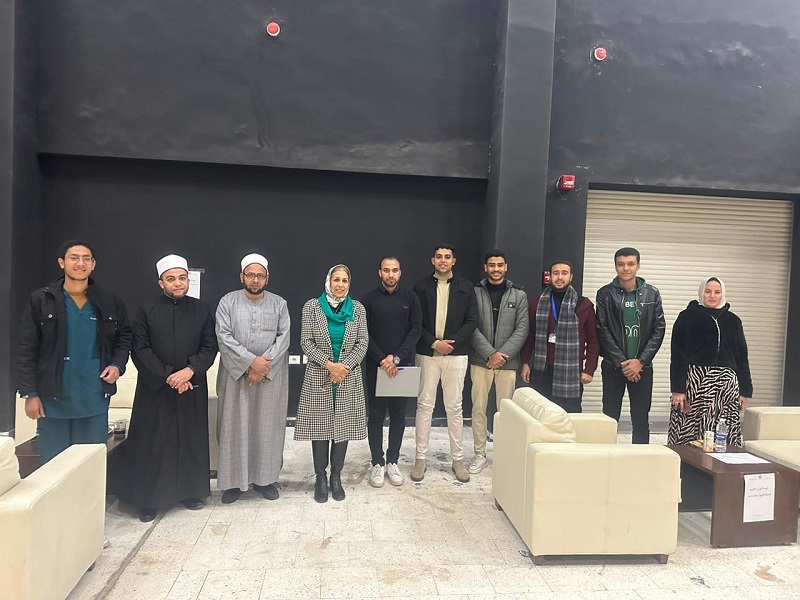 أعلان الفائزين بمسابقة القرآن الكريم  والأحاديث بجامعة بني سويف 