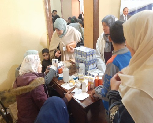 جامعة بنها: الكشف على 317 بقرية كفر الجمال بطوخ.. بالمجان