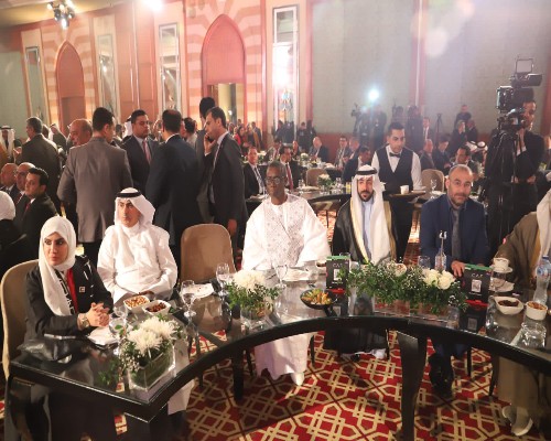 وزير العمل يشارك السفارة الكويتية بالقاهرة احتفالها بالعيد الوطنى