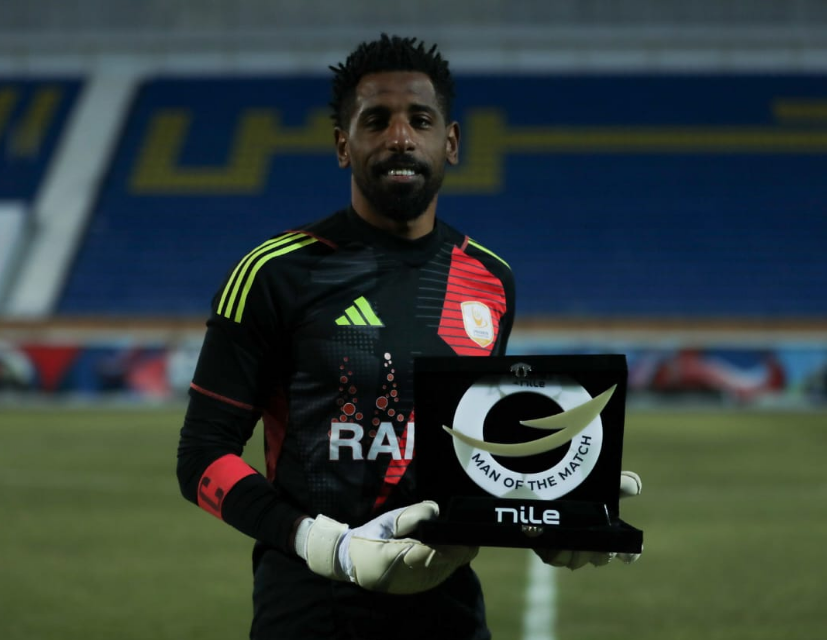 محمد سعيد شيكا حارس مرمى نادي فاركو