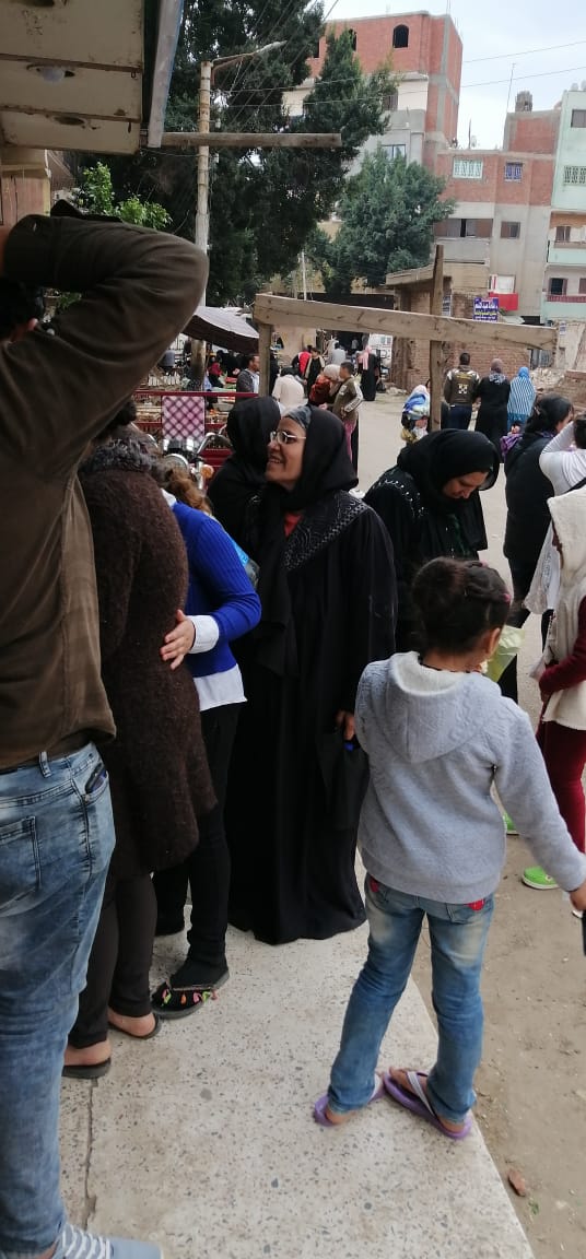  أهالى القنايات يتوافدون على المطهر المجانى بكنيسة القديسة دميانة.. صور 