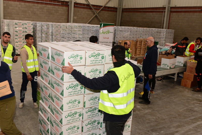 تجهيز الكراتين