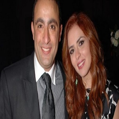 أحمد لسقا وزوجته