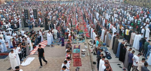 مستقبل وطن بدر يوزع 7 ألآف هدية على الأطفال فى عيد الفطر.. فيديو