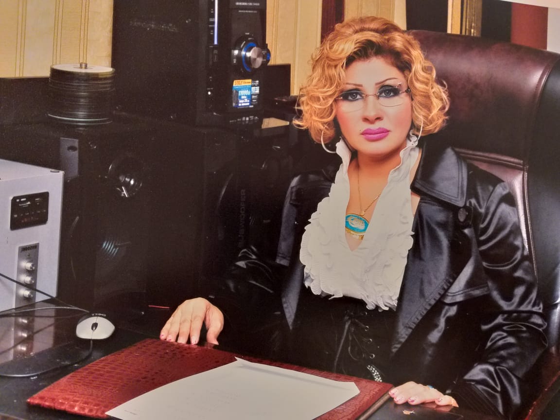 الفنانة منال البربرى