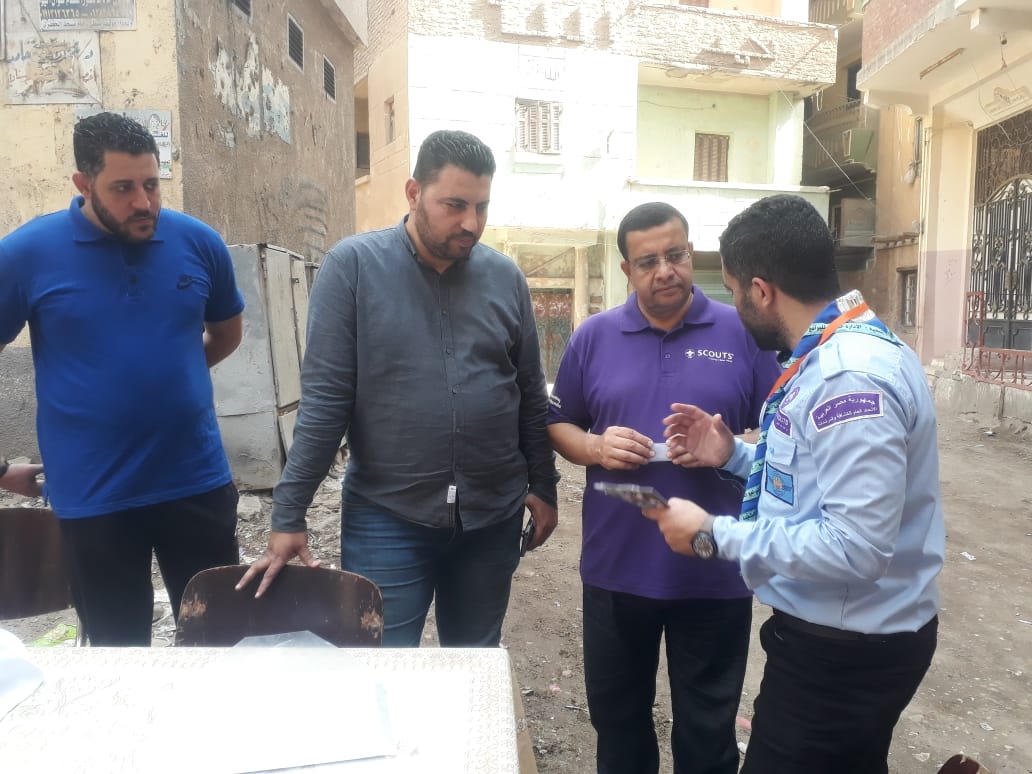 تنفيذ أنشطة خدمة مجتمعية 