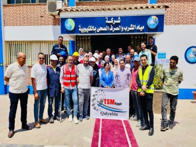 مياه الشرب والصرف الصحي بالقليوبية 