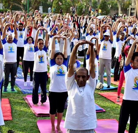 سفارة الهند تحتفل باليوم العالمي لليوجا