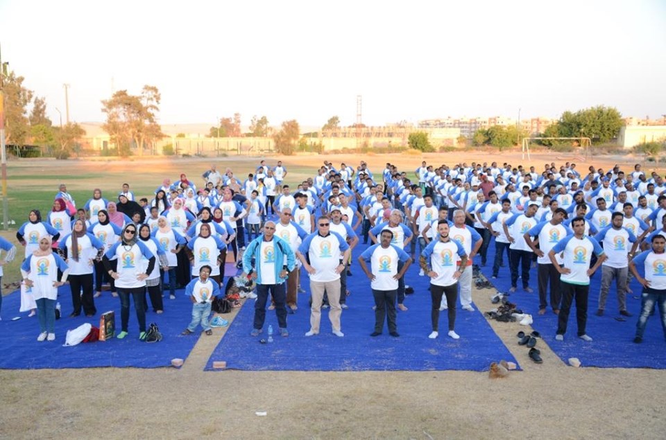 الإسماعيلية تحتفل باليوم العالمي لليوجا ..صور
