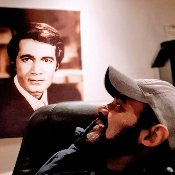 شاهد: عمر محمود ياسين :ربنا يرحمك يا احلى واعظم اب