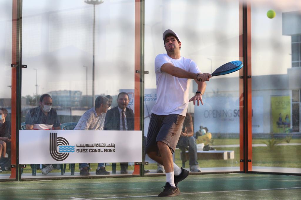 بنك قناة السويس يرعى بطولة JPadel الرياضية بنادي سماش